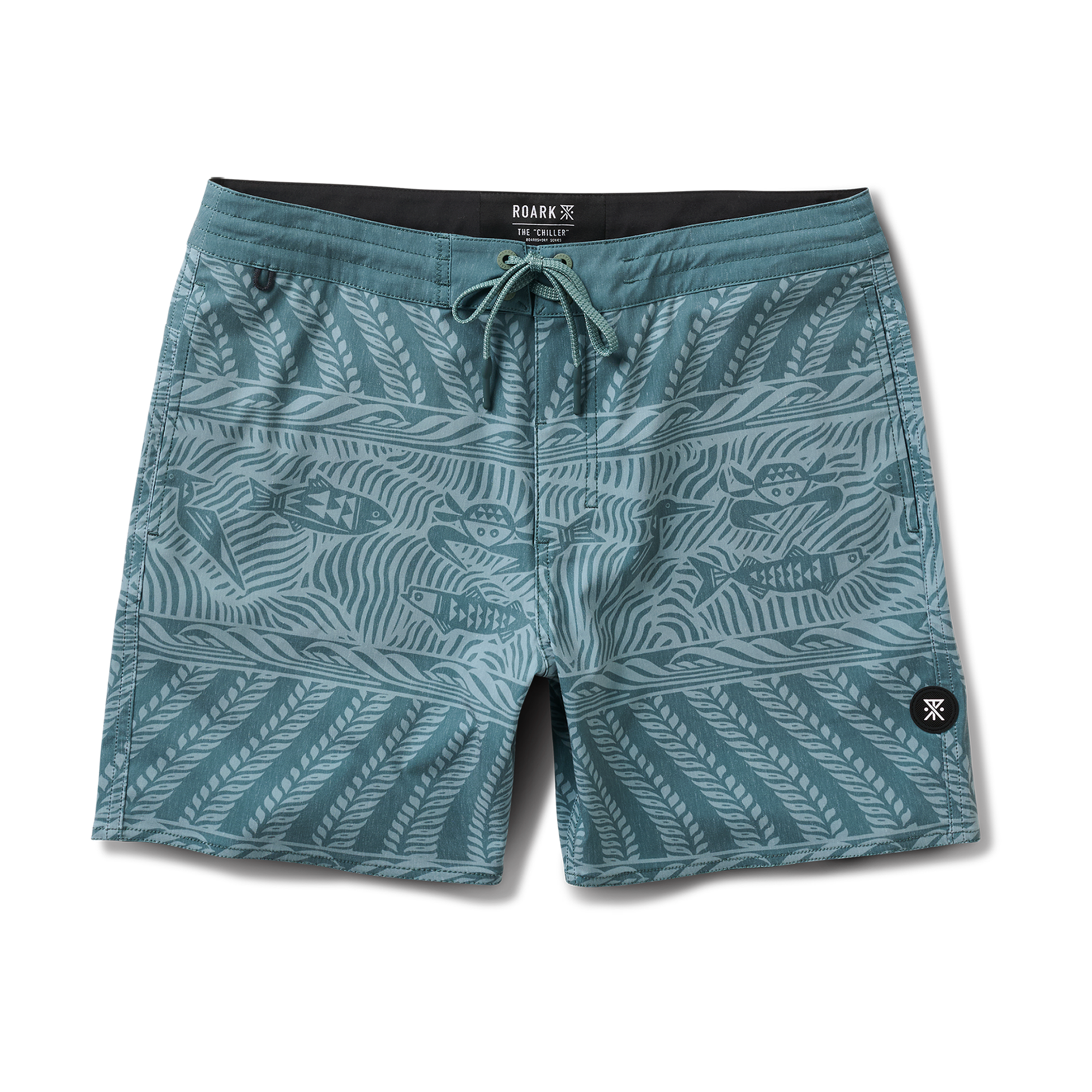 Chiller Boardshorts — Schiefergrün