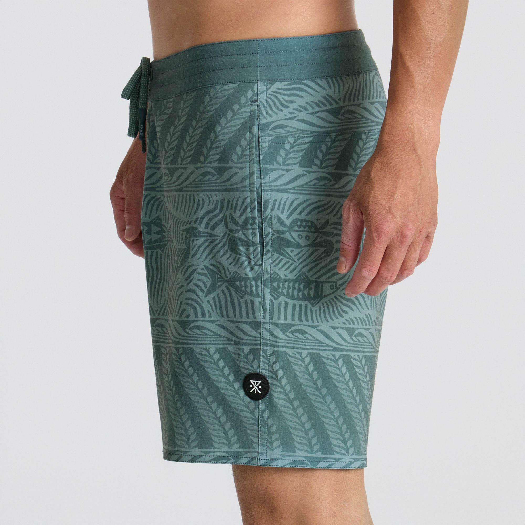Chiller Boardshorts — Schiefergrün