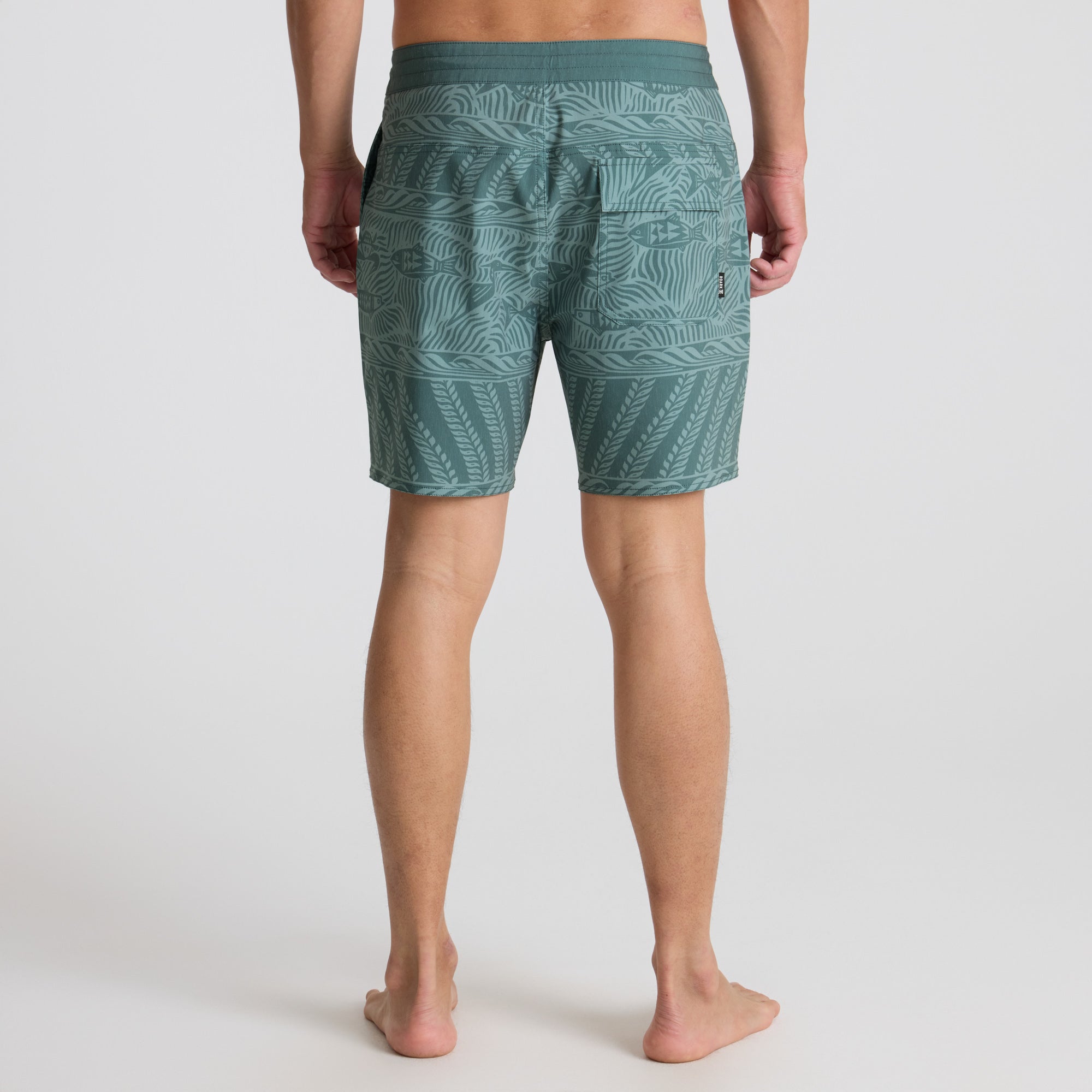 Chiller Boardshorts — Schiefergrün