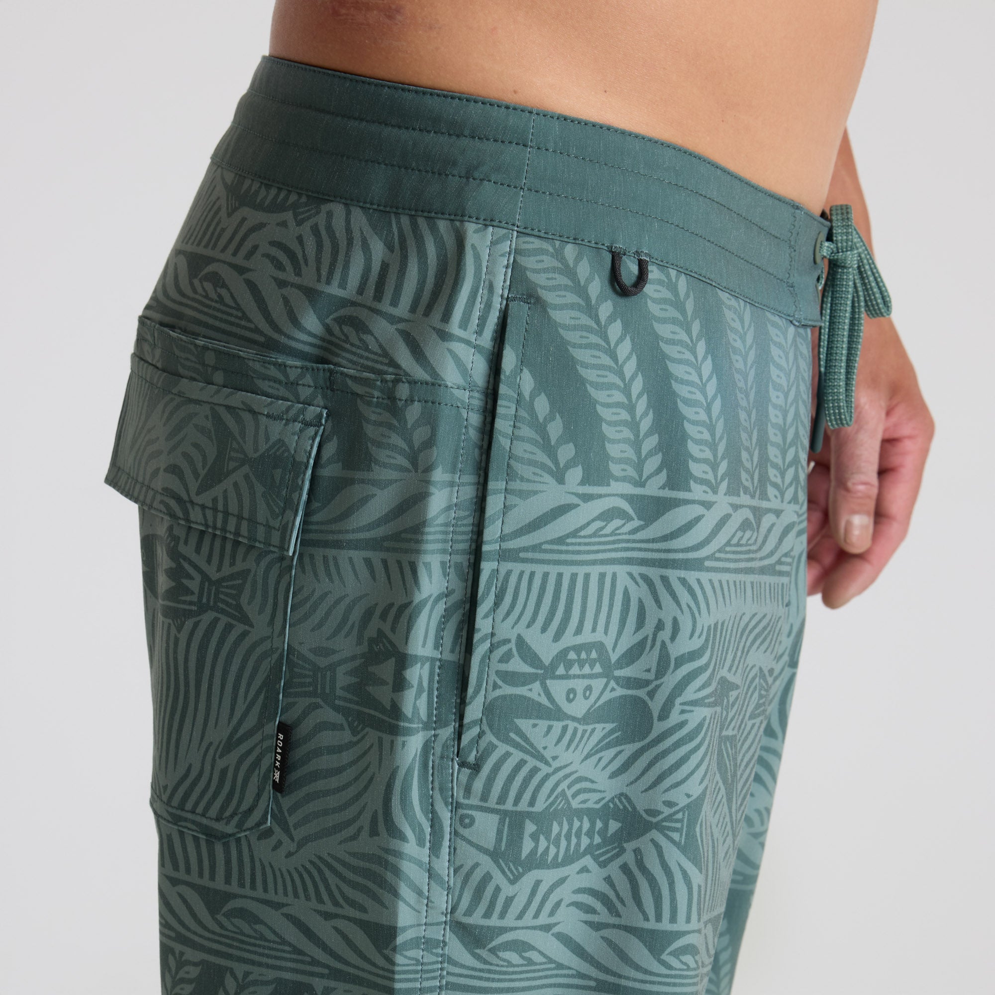 Chiller Boardshorts — Schiefergrün