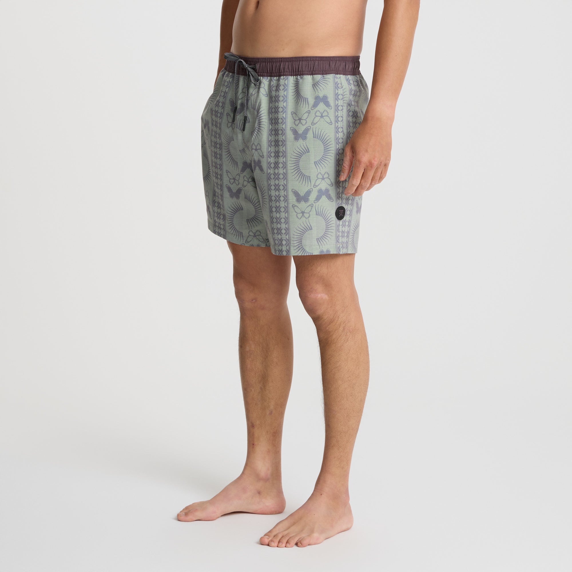 Shorey Trunks — Seafoam Print