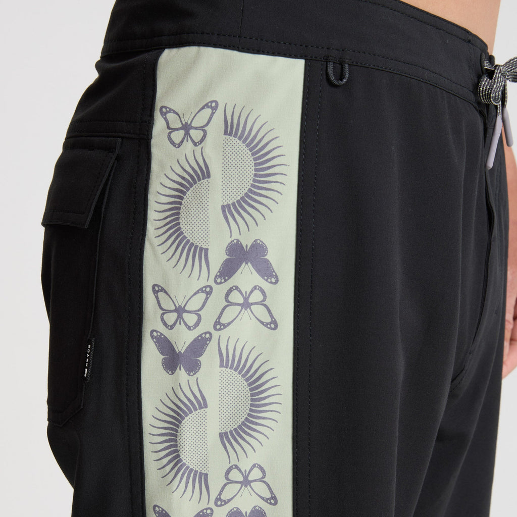 Passage 18.5' Boardshorts - Schwarz