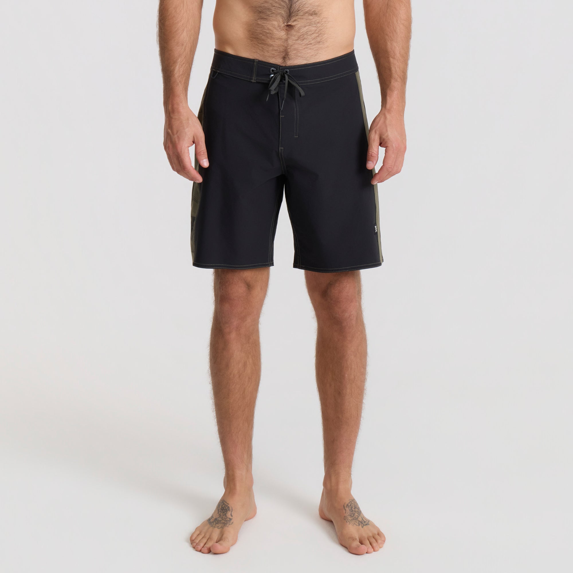 Passage Panel 18.5' Boardshorts - Schwarz
