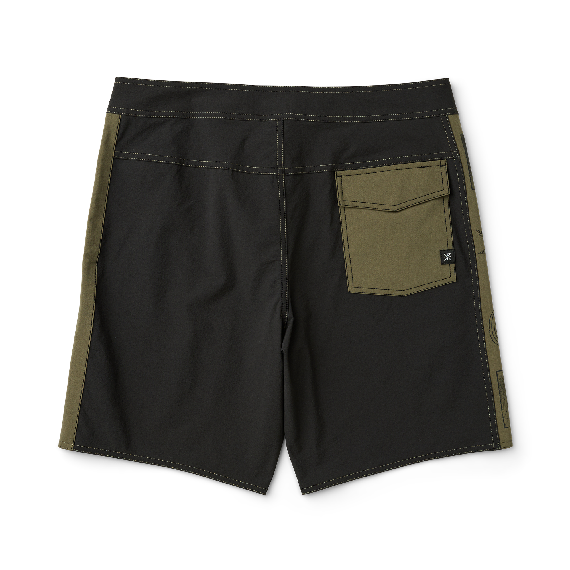 Passage Panel 18.5' Boardshorts - Schwarz