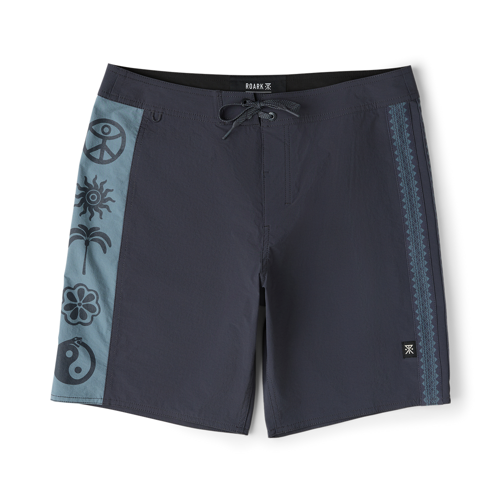 Passage Panel 18.5' Boardshorts - Ebony