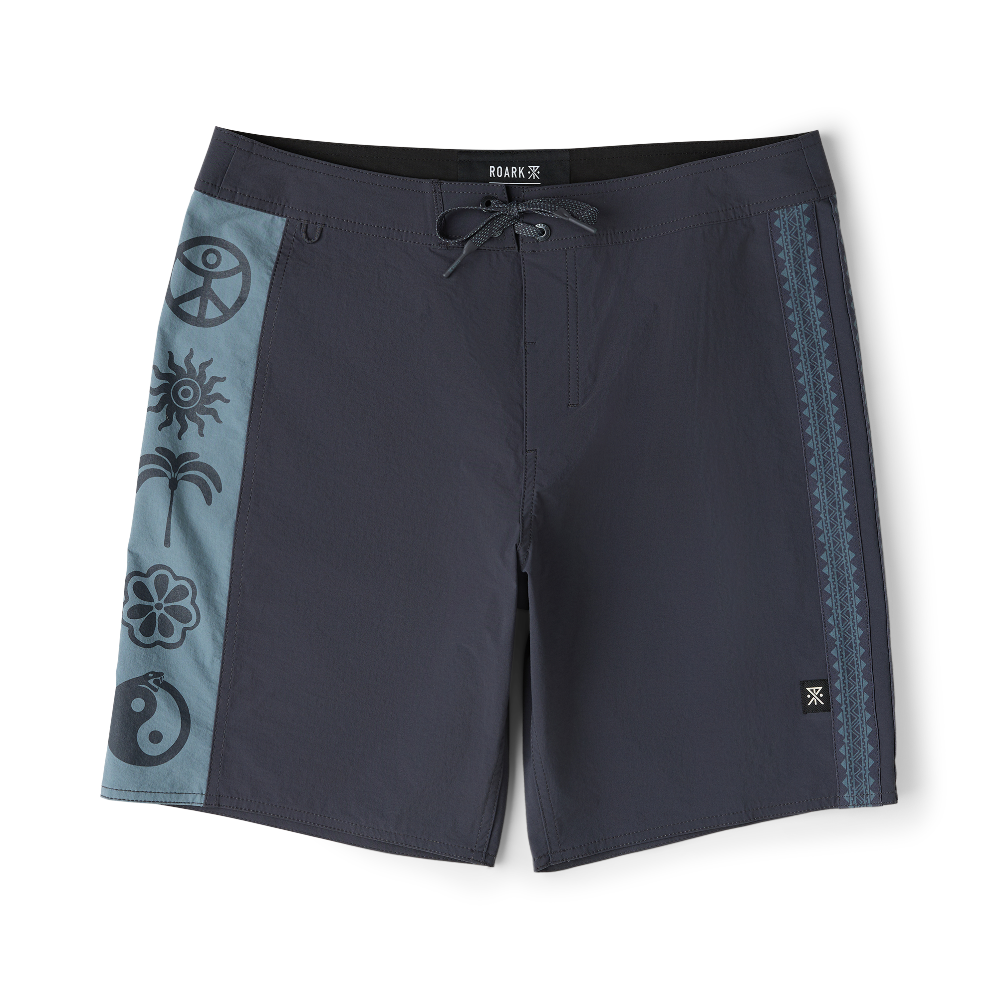 Passage Panel 18.5' Boardshorts - Ebony