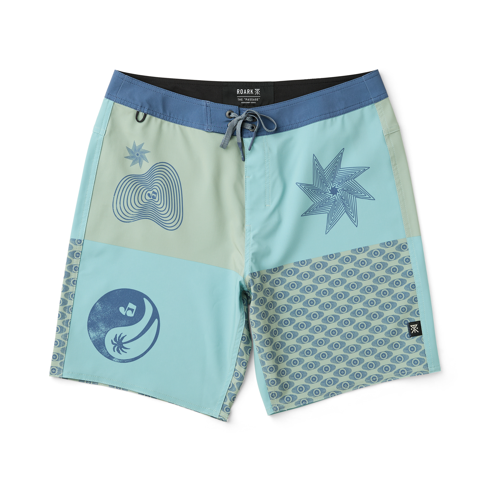 Passage 18.5' Boardshorts - Hazy Blau