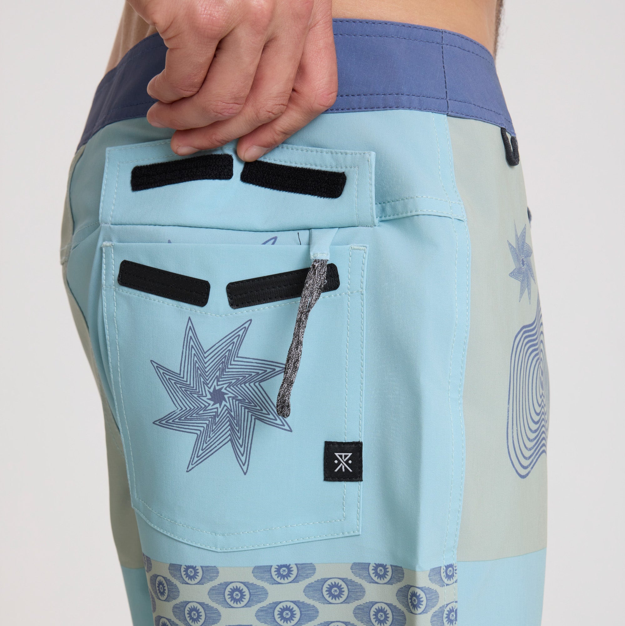 Passage 18.5' Boardshorts - Hazy Blau