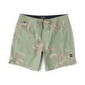 Chiller Scallop 17' Boardshorts - Dusty Sage