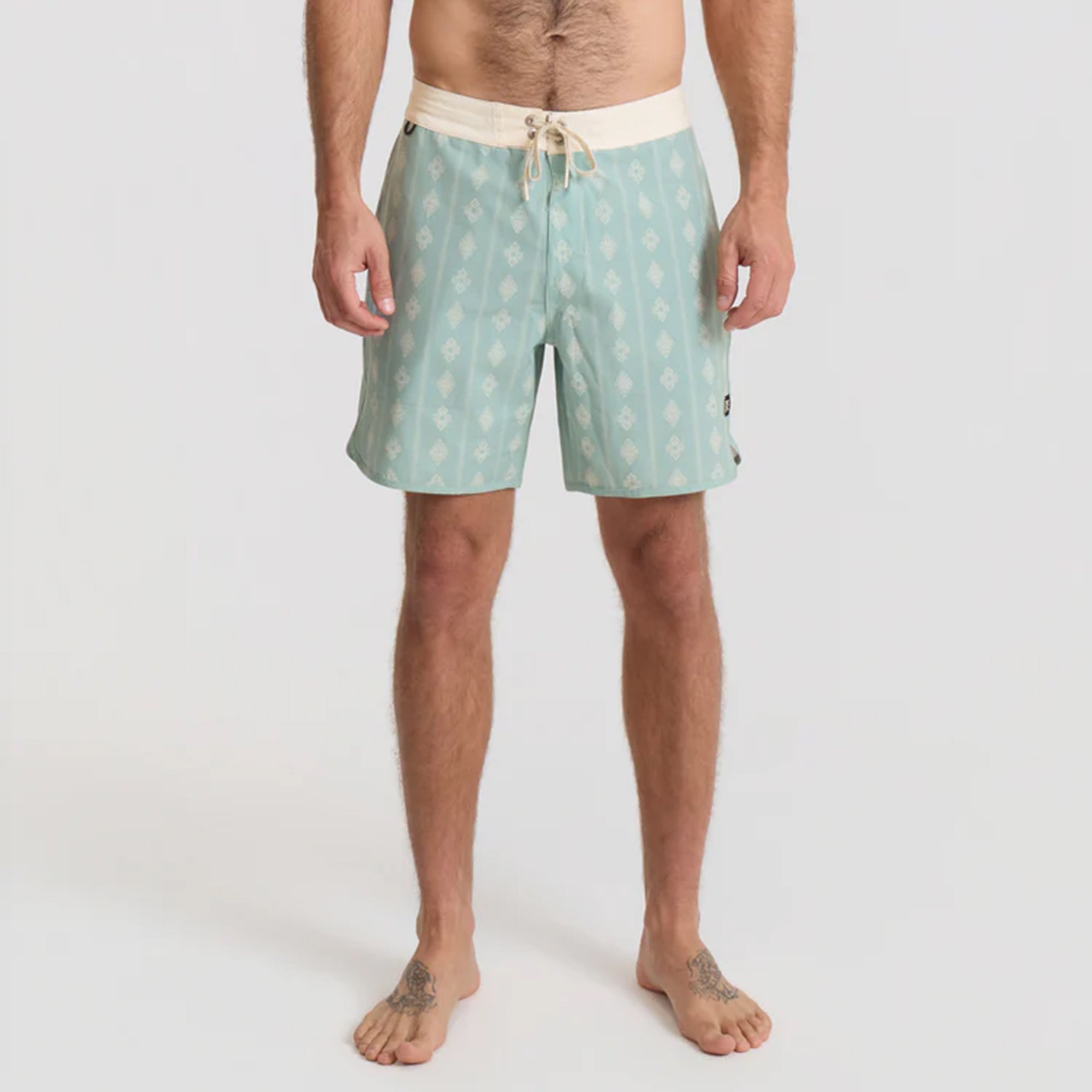 Chiller Scallop 17' Boardshorts - Hazy Blau