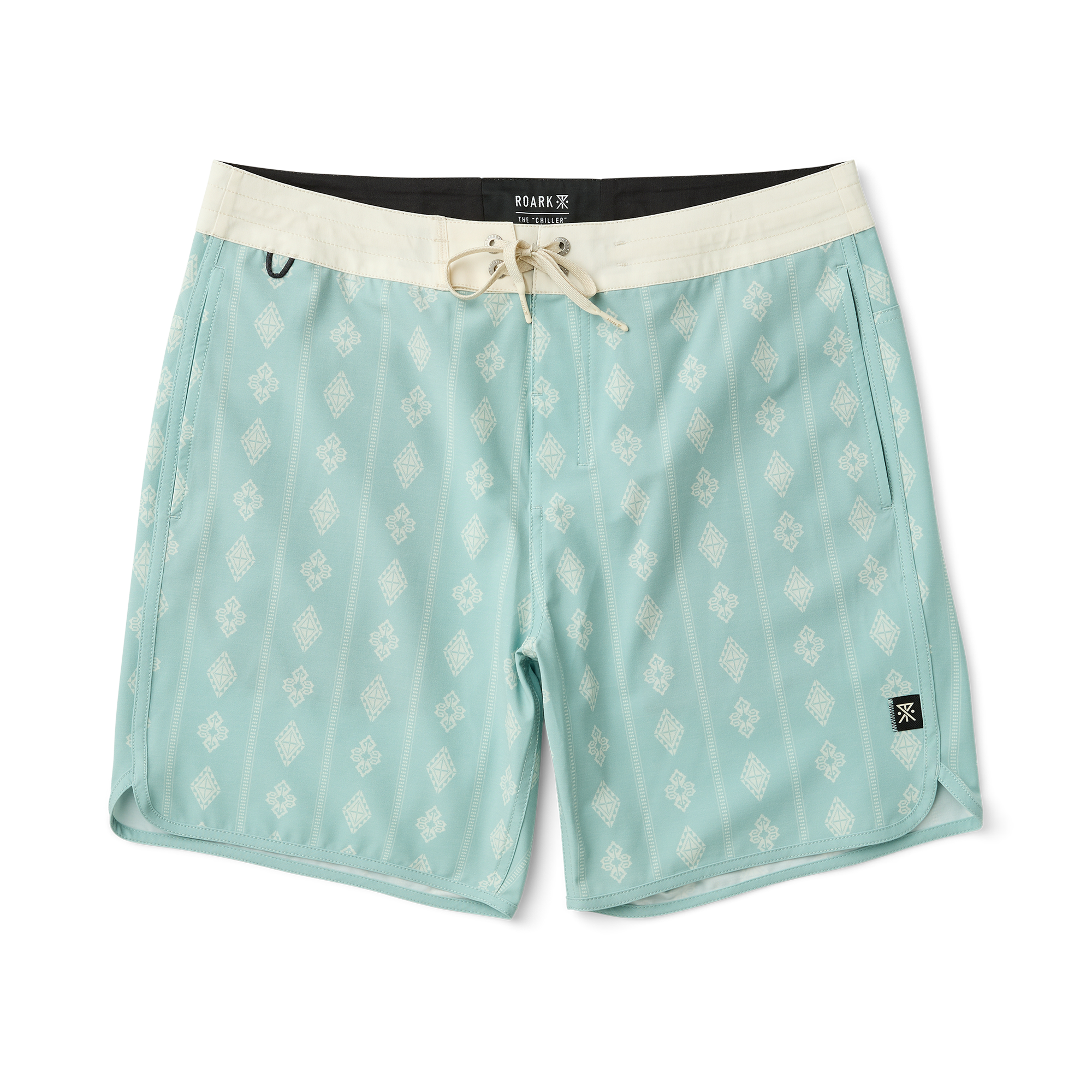 Chiller Scallop 17' Boardshorts - Hazy Blau