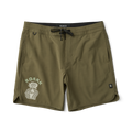 Chiller Scallop 17' Boardshorts - Militärisch