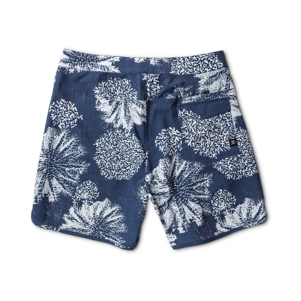 Chiller Scallop 17' Boardshorts - Marine