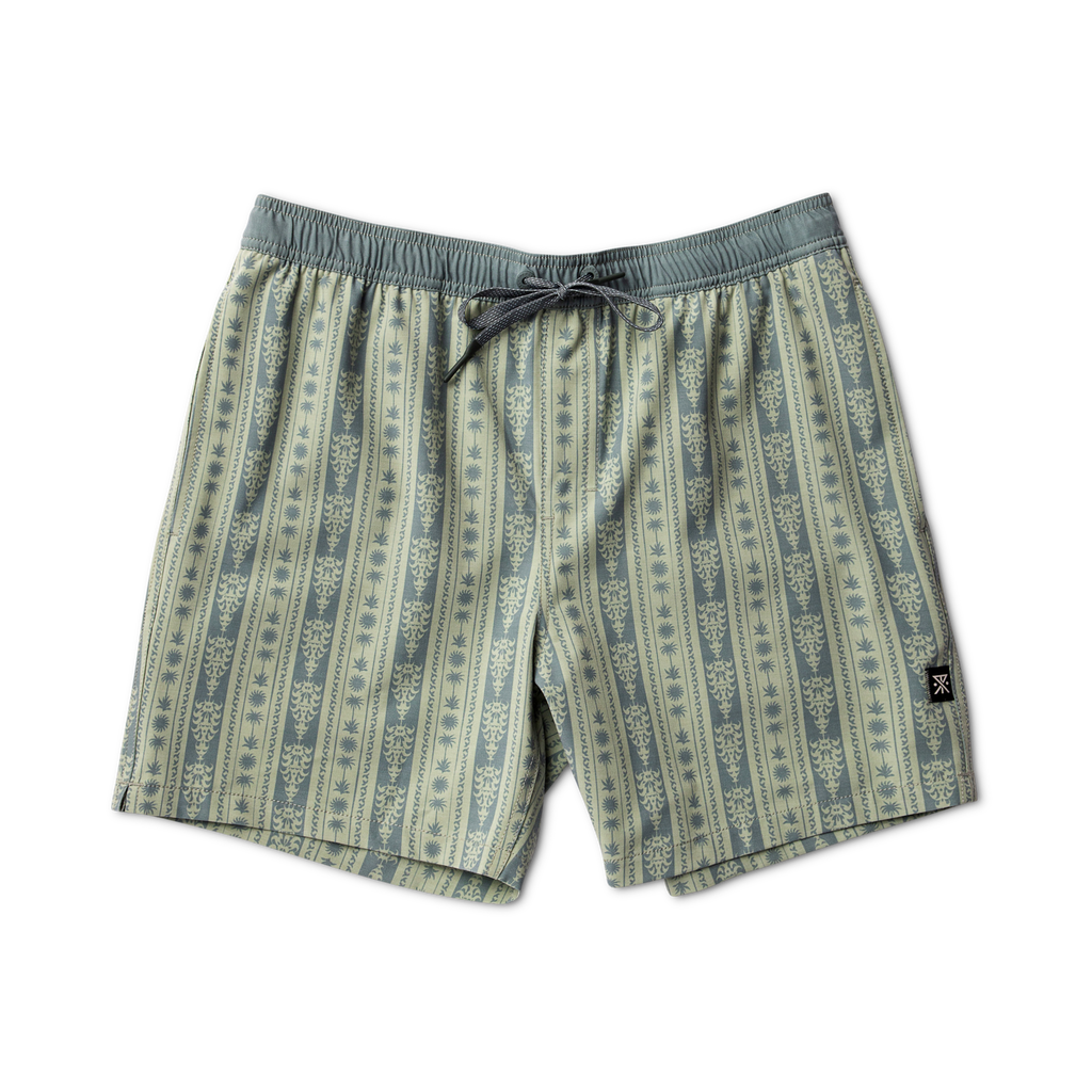 Shorey 16' Trunks - Stripe Sea Foam