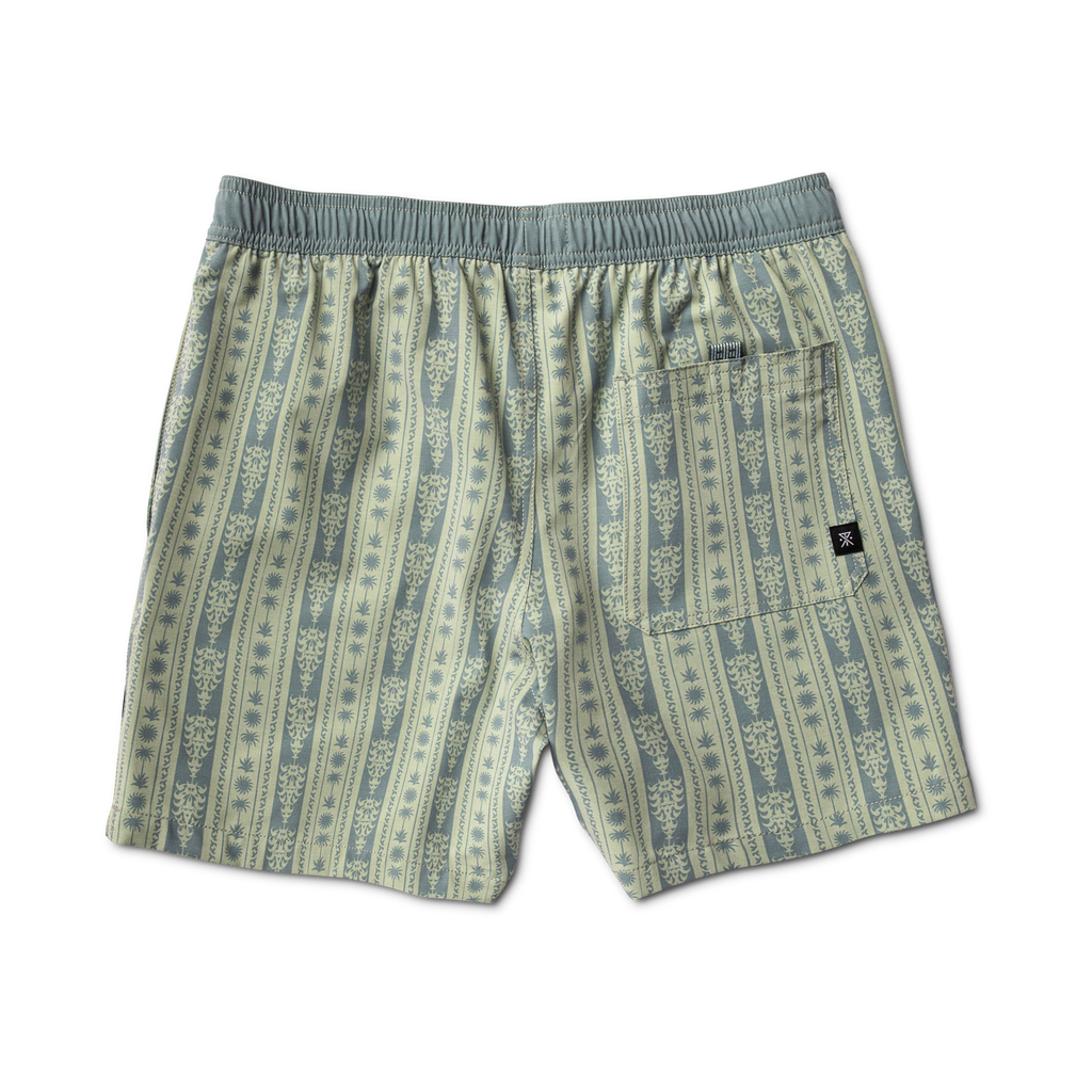 Shorey 16' Trunks - Stripe Sea Foam