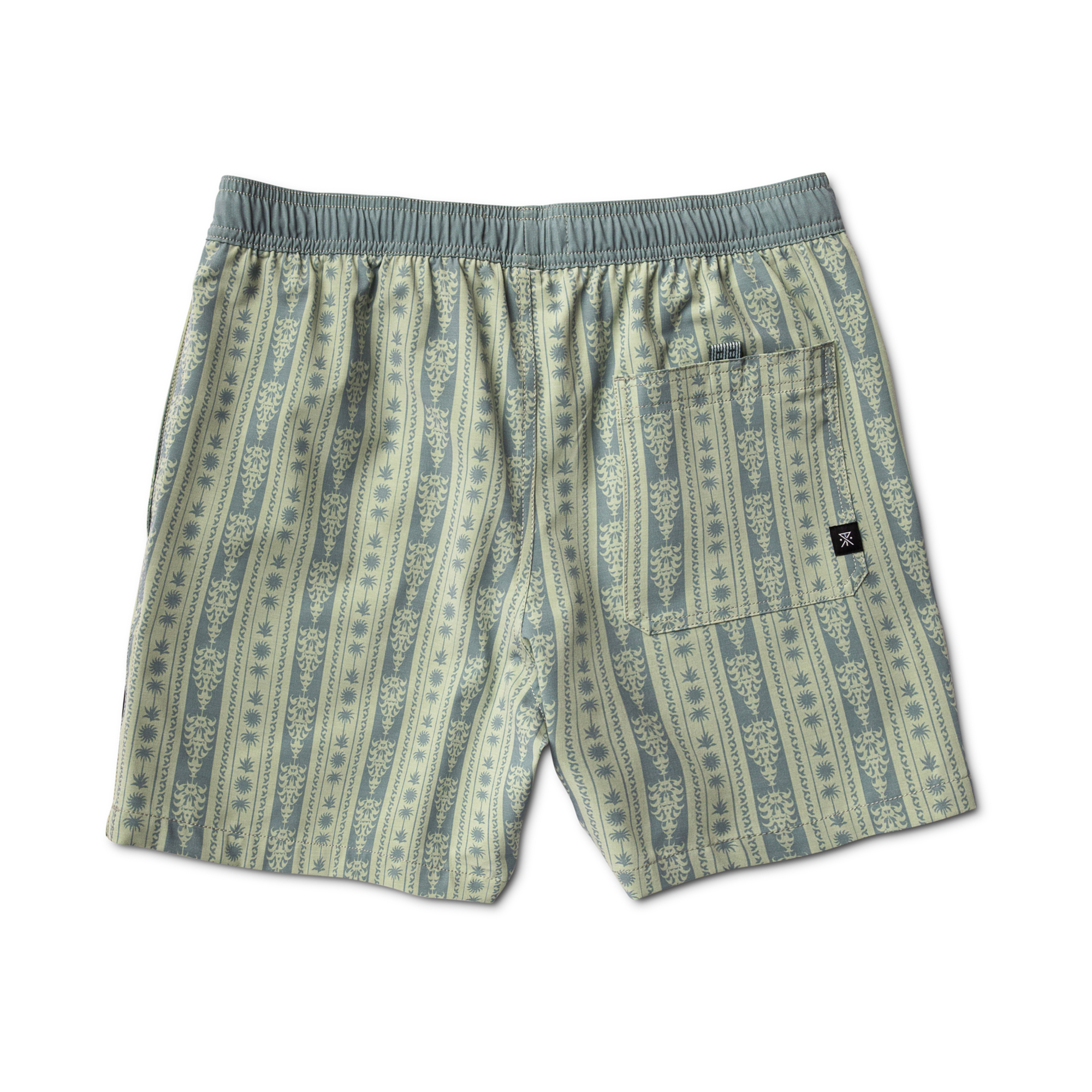 Shorey 16' Trunks - Stripe Sea Foam
