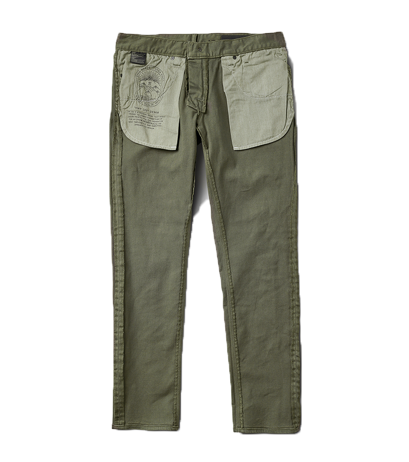 HWY 133 Slim Straight Broken Twill Jeans für Militär