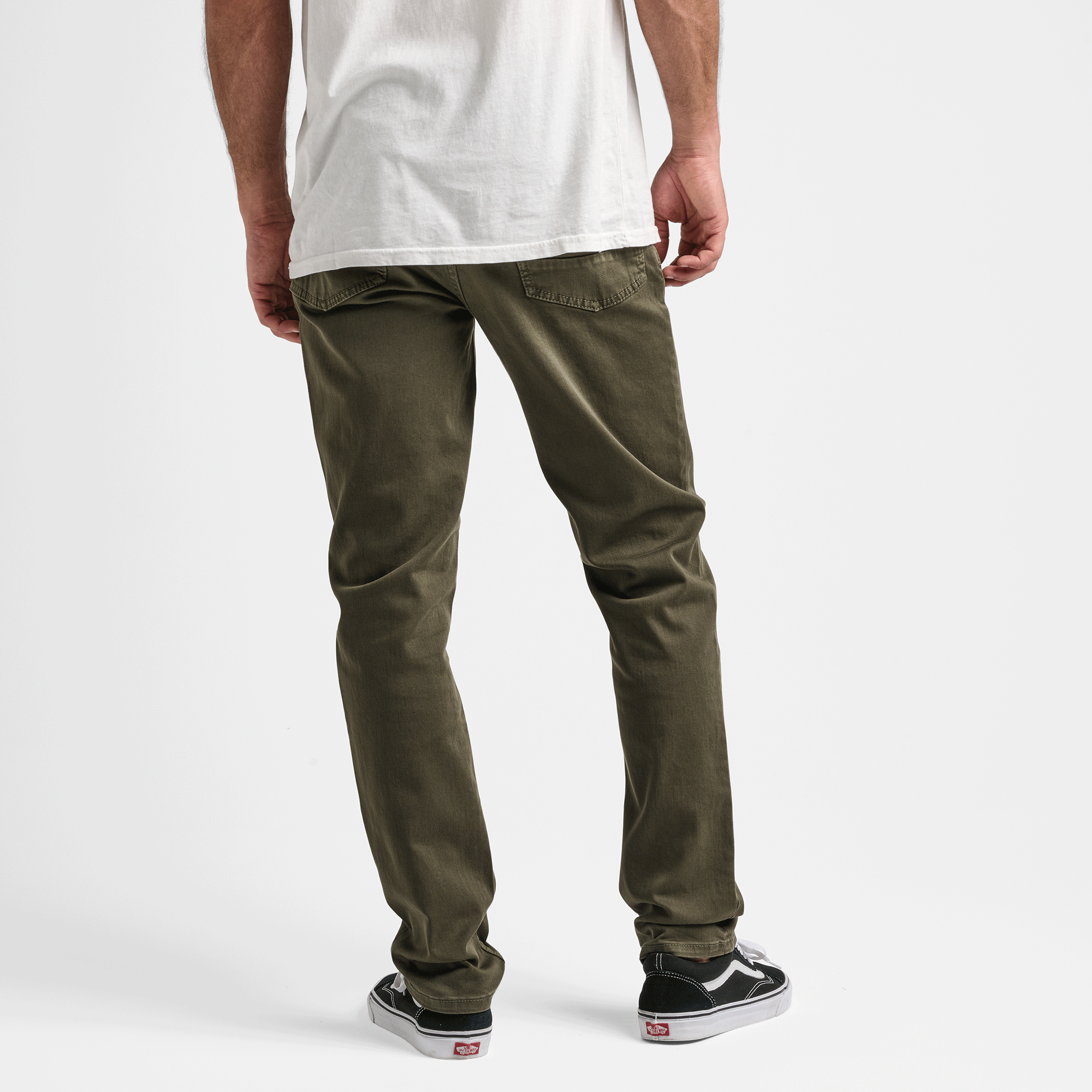 HWY 133 Slim Straight Broken Twill Jeans für Militär