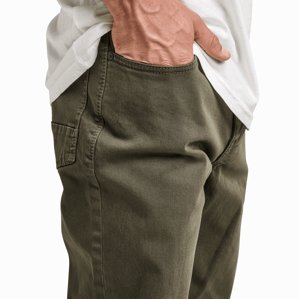 HWY 133 Slim Straight Broken Twill Jeans für Militär