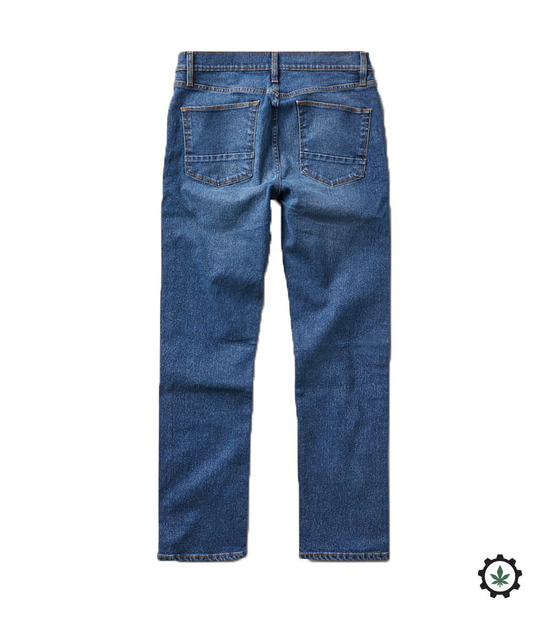 HWY 133 Slim Straight Denim Jeans - Medium Classic