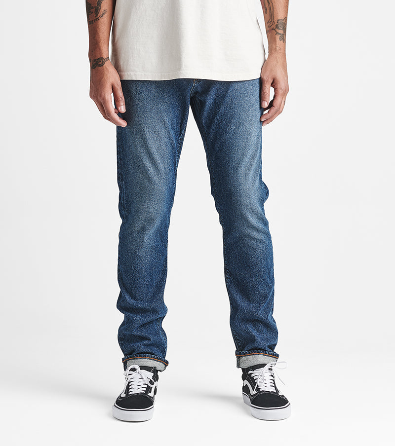 HWY 128 Straight Fit Denim Jeans - Medium Classic