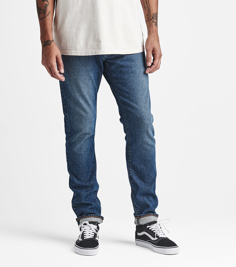 HWY 128 Straight Fit Denim Jeans - Medium Classic