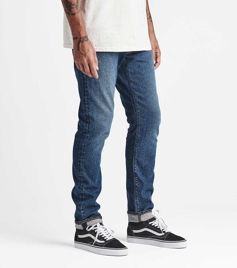 HWY 128 Straight Fit Denim Jeans - Medium Classic
