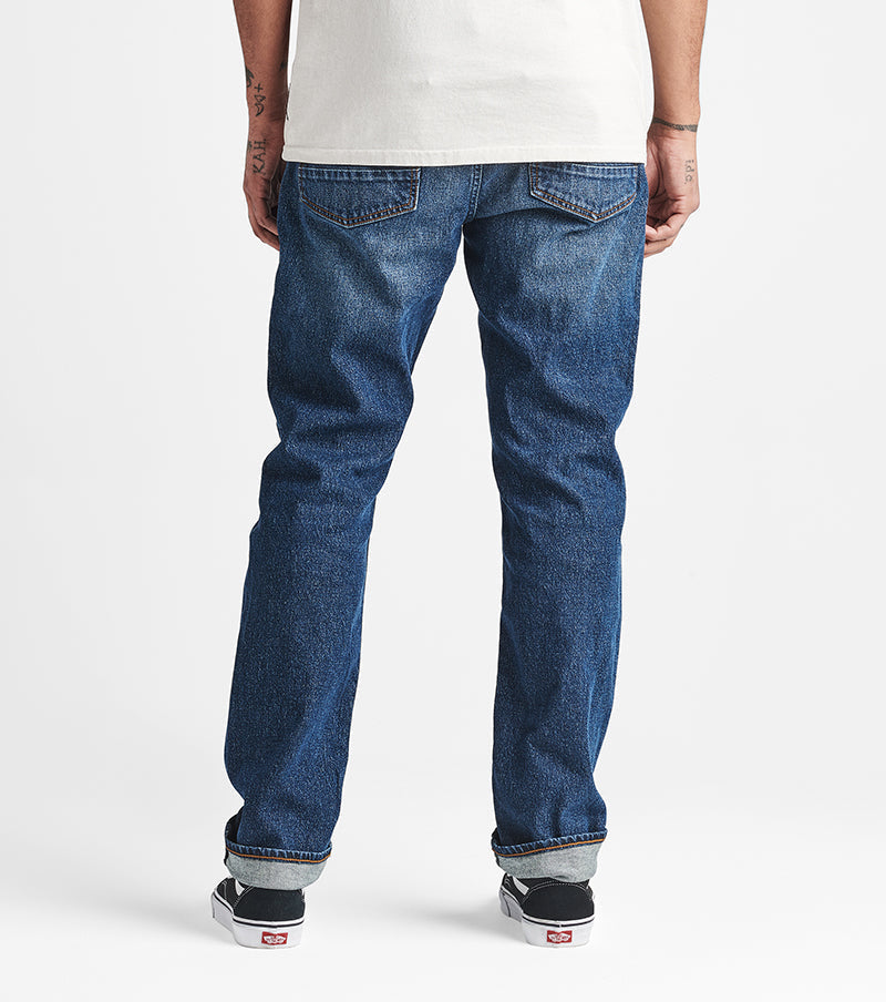 HWY 133 Slim Straight Denim Jeans - Medium Classic