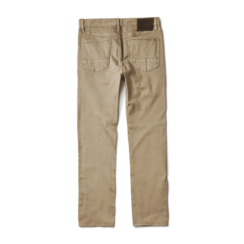 HWY 128 Straight Fit Broken Twill Jeans - Wüste Khaki