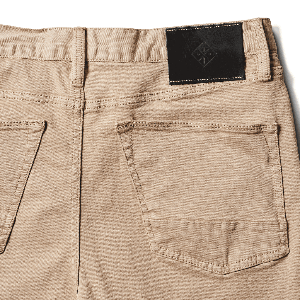 HWY 128 Straight Fit Broken Twill Jeans - Wüste Khaki