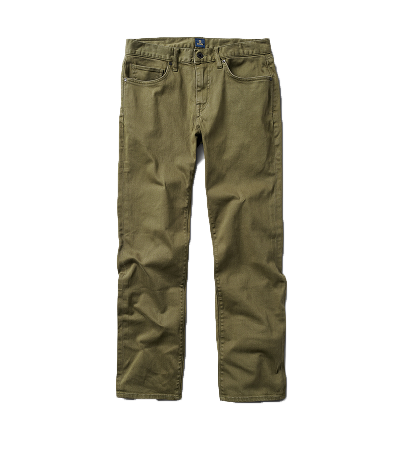 HWY 128 Straight Fit Broken Twill Jeans