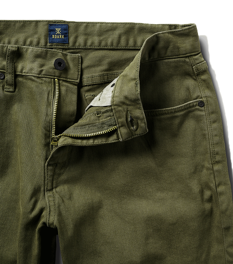 HWY 128 Straight Fit Broken Twill Jeans
