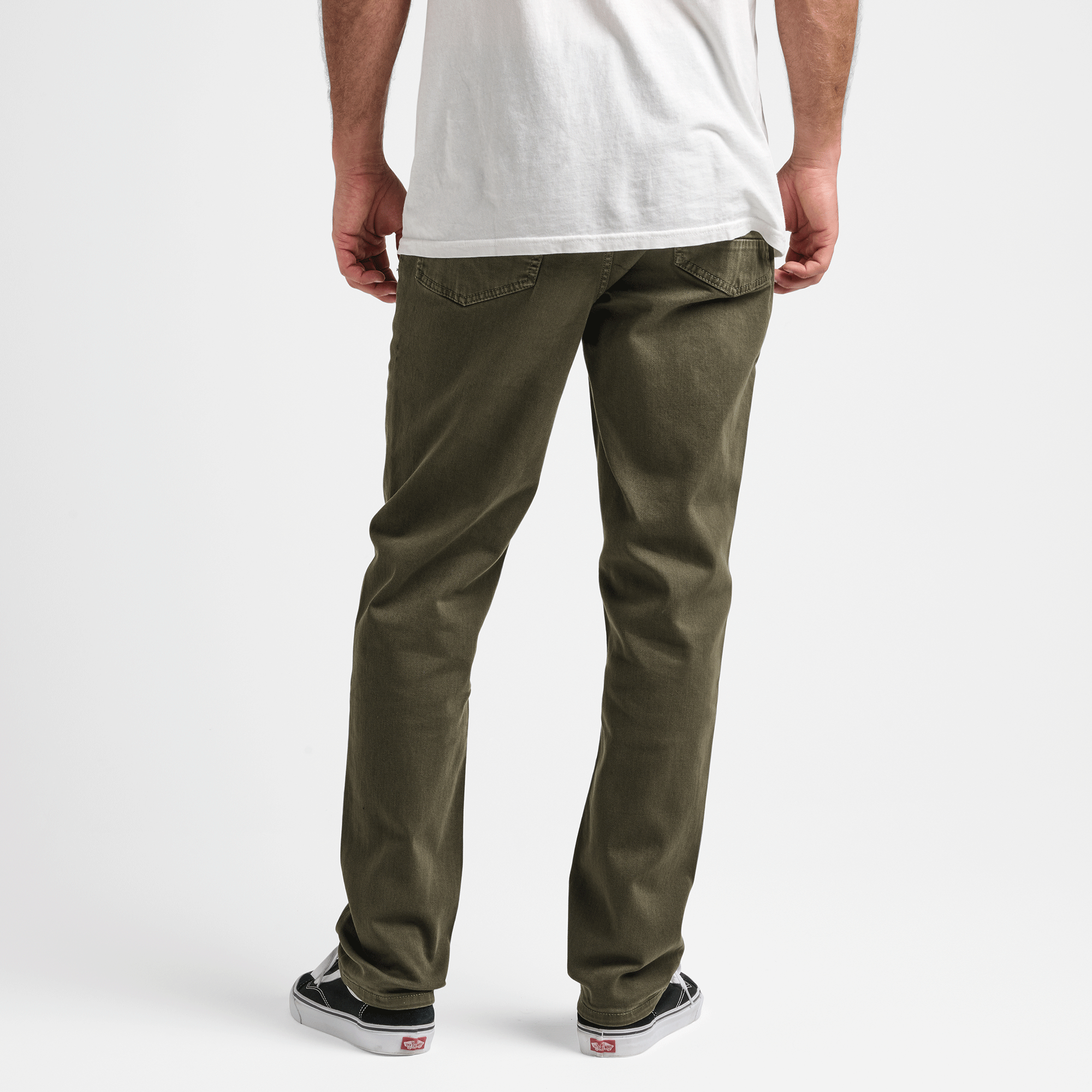 HWY 128 Straight Fit Broken Twill Jeans