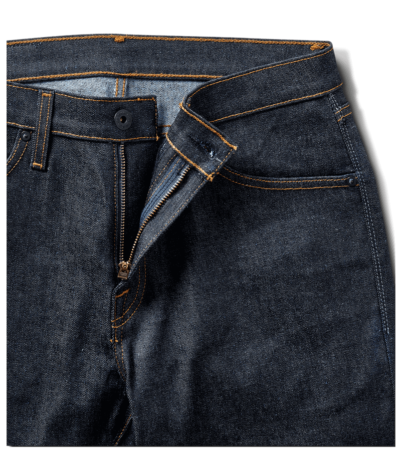 HWY 128 Straight Fit Denim Jeans - Raw