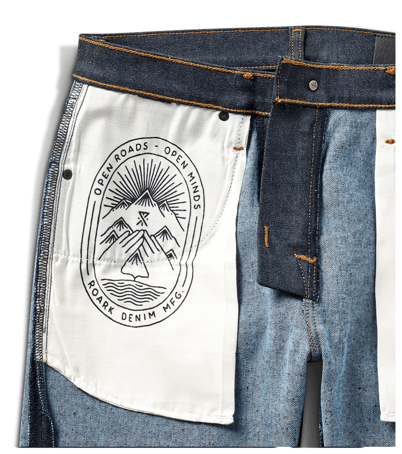 HWY 128 Straight Fit Denim Jeans - Raw