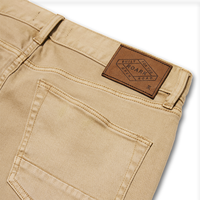 HWY 128 5-Taschen gebrochen Twill Denim - Wüste Khaki