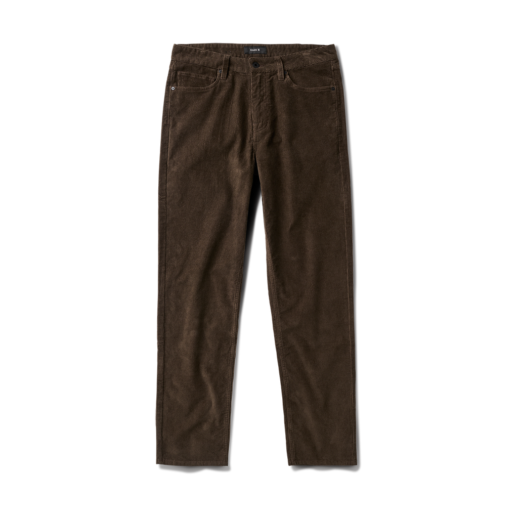 HWY 128 Cord Jeans — Dark Braun