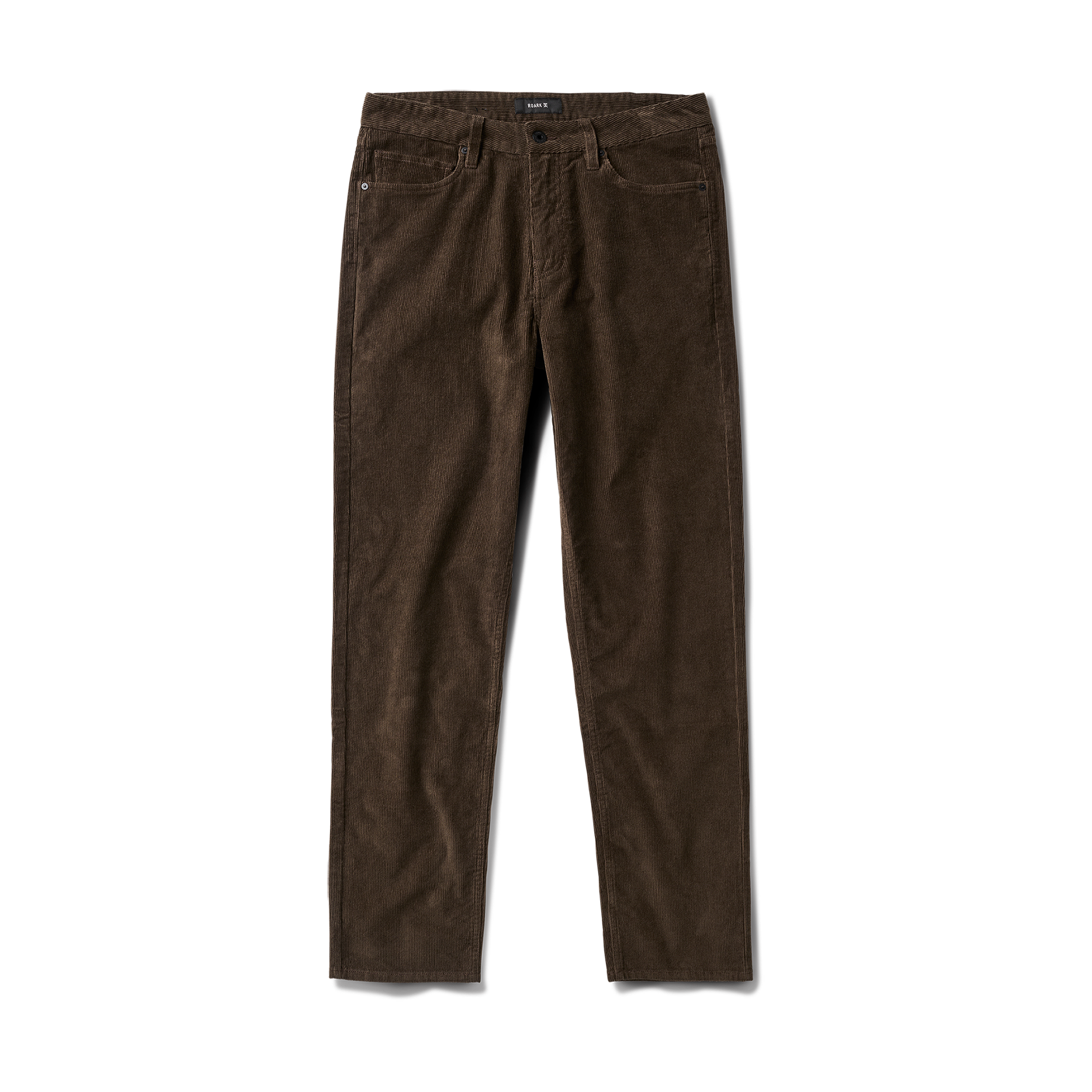 HWY 128 Cord Jeans — Dark Braun