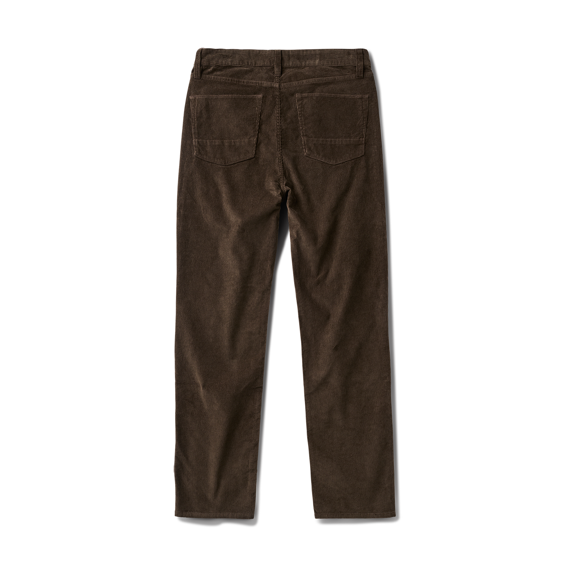 HWY 128 Cord Jeans — Dark Braun