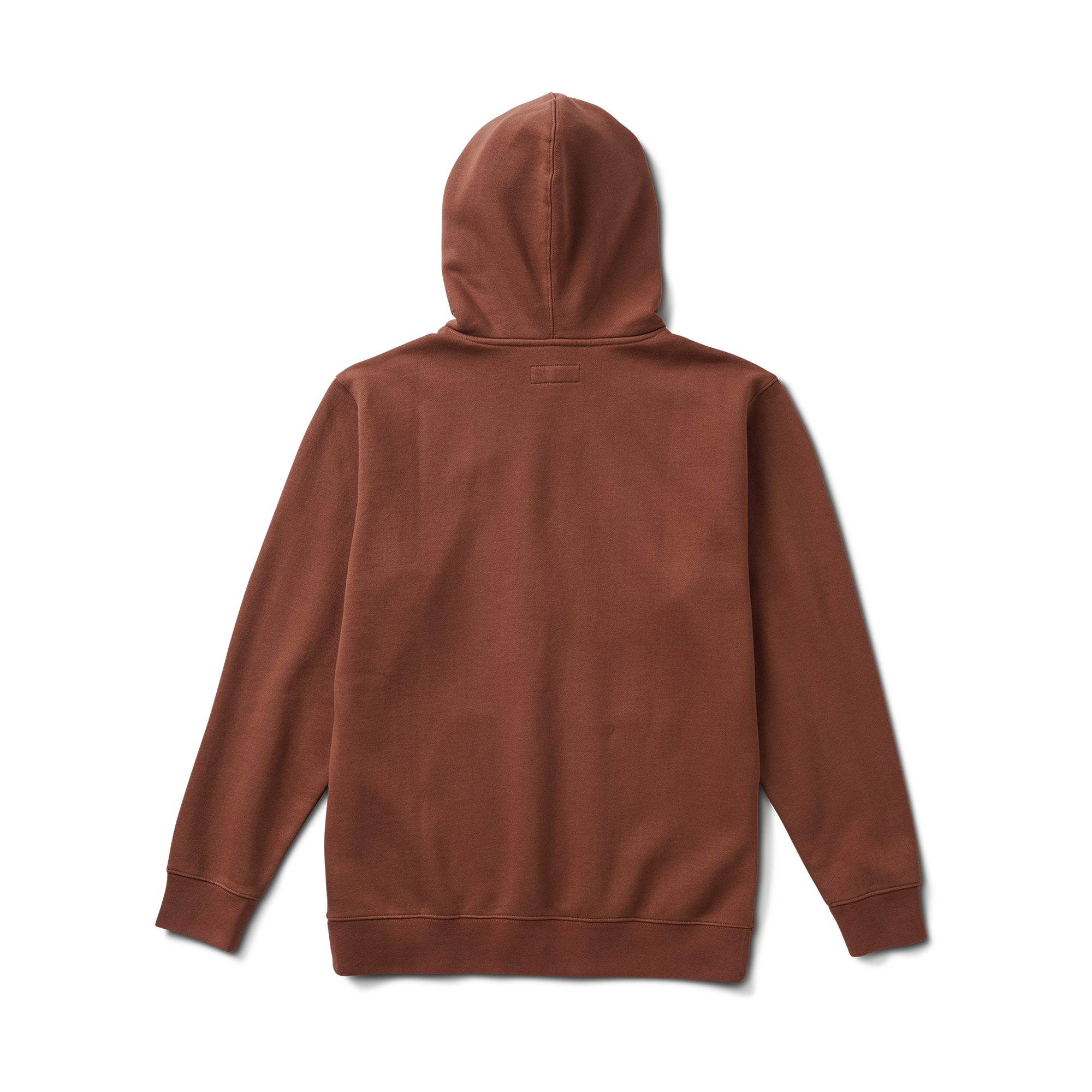 Bolo Fleece Kapuzenpullover — Rot Clay