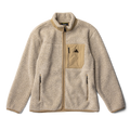 Campover Fleece Zip Jacke — Khaki