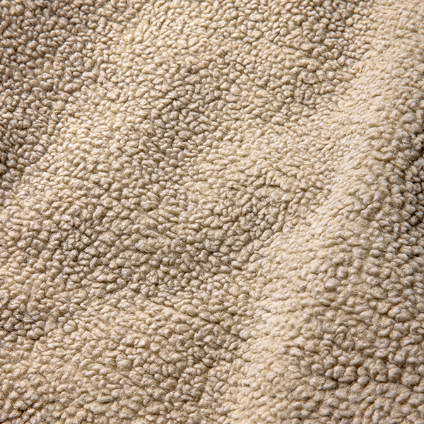 Campover Fleece Zip Jacke — Khaki