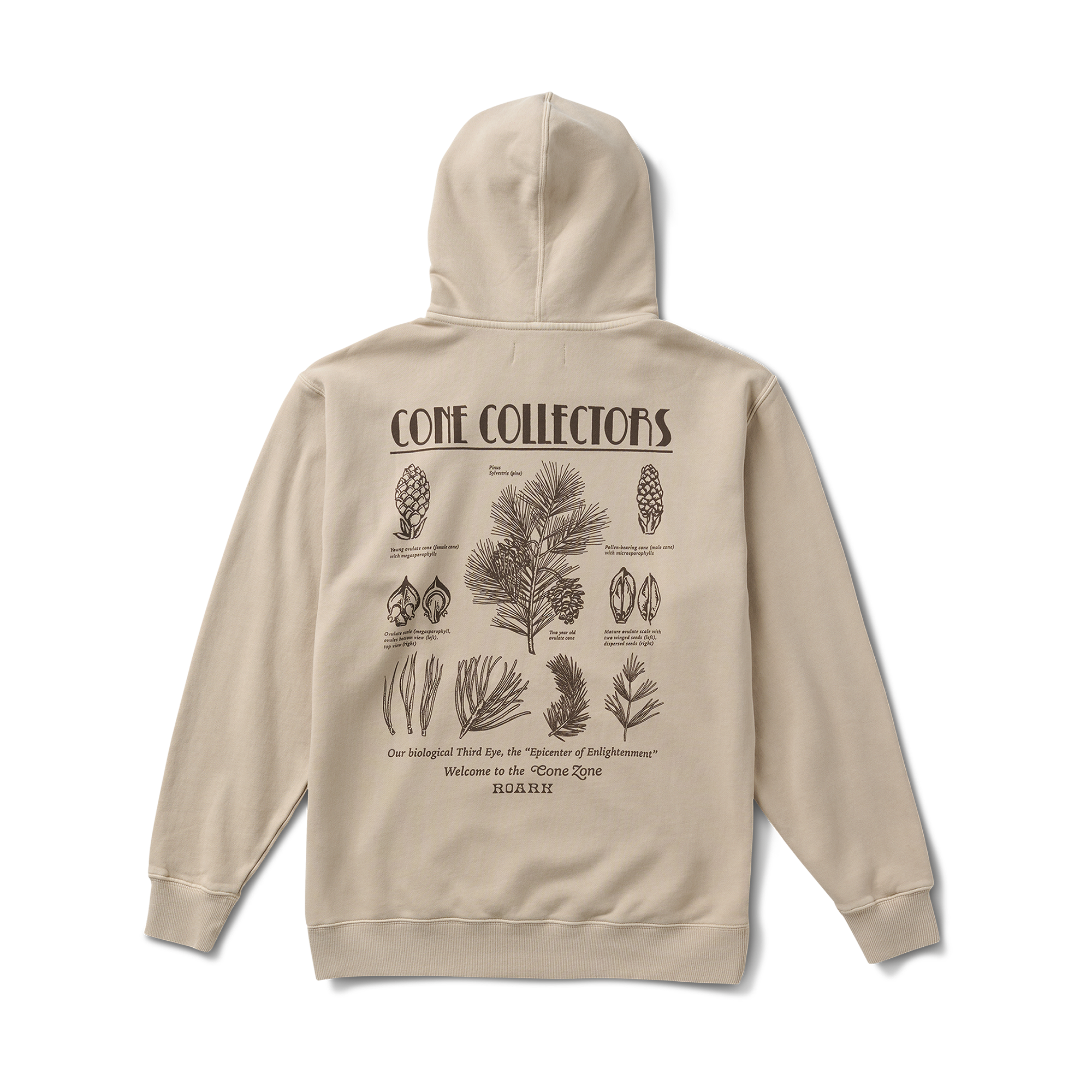 Cone Collectors Fleece - Fossil