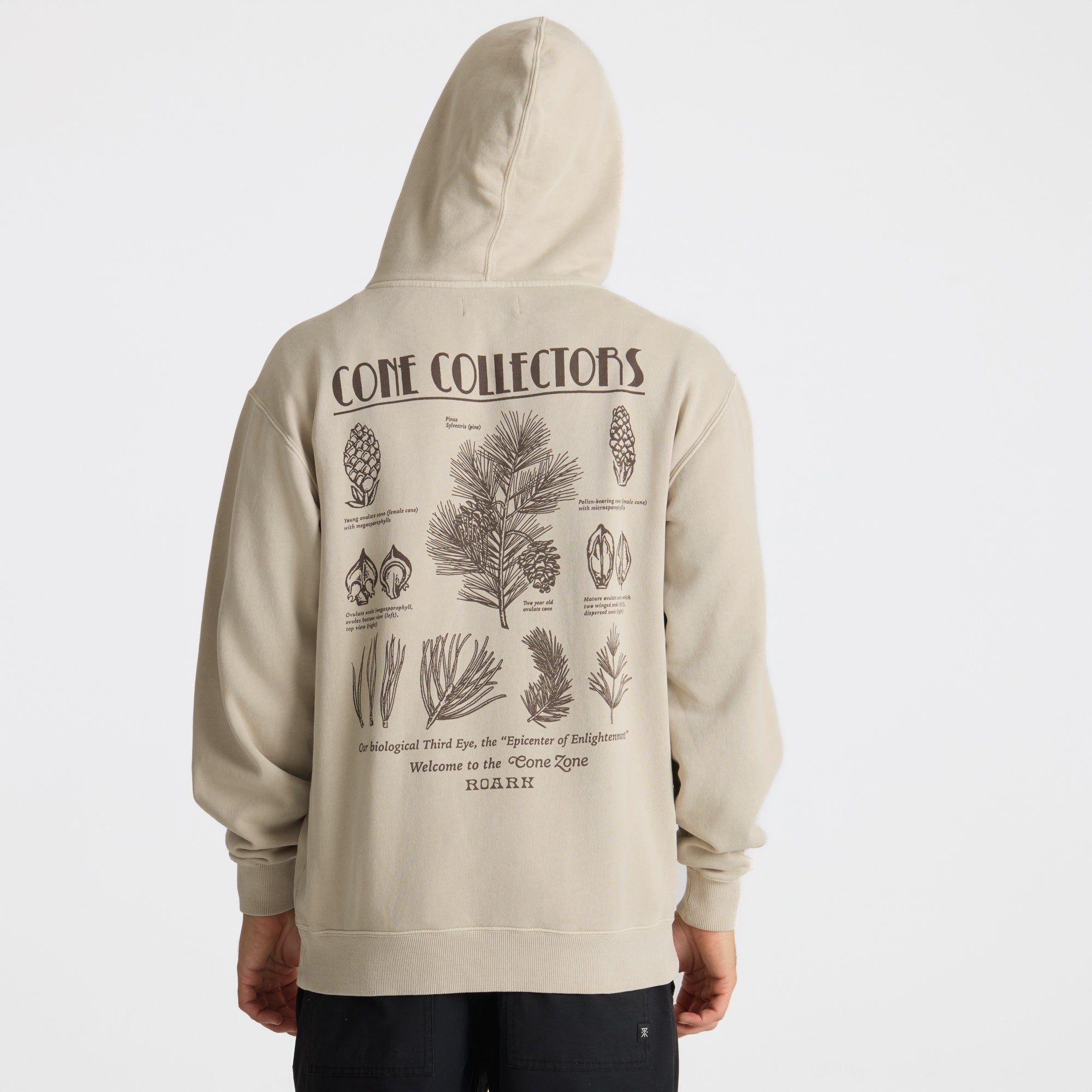 Cone Collectors Fleece - Fossil