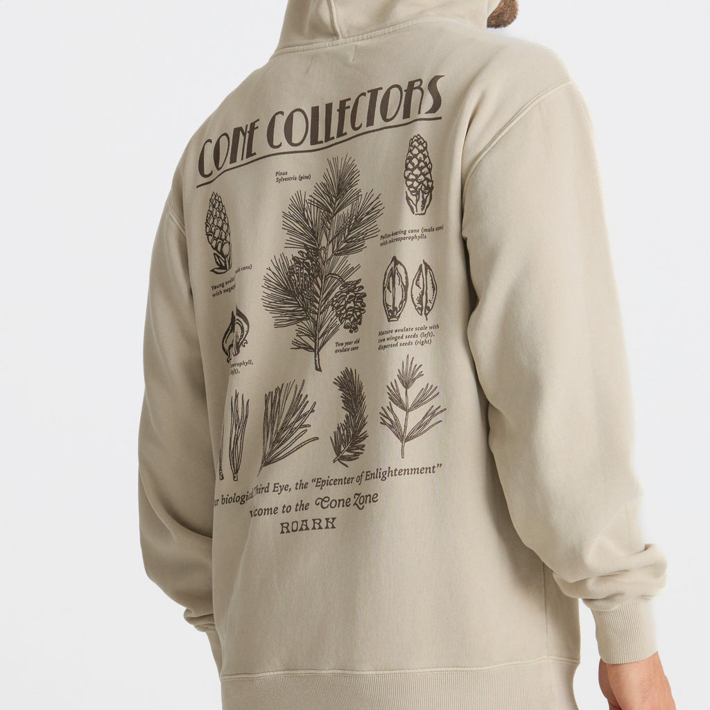 Cone Collectors Fleece - Fossil