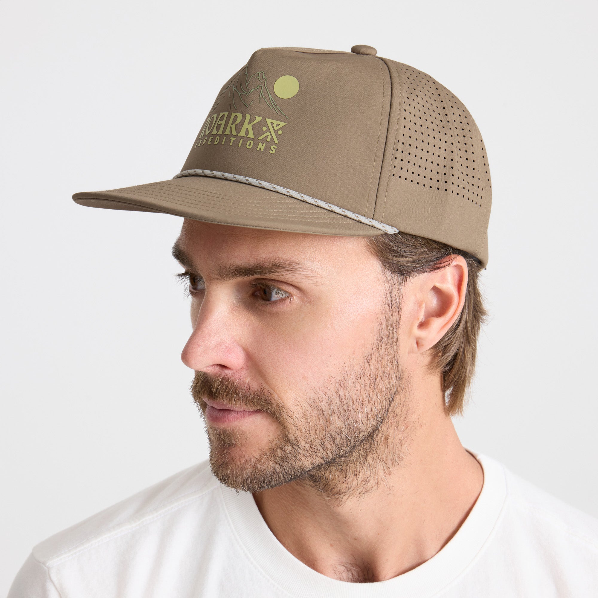 Hytide Strapback Hat — Khaki