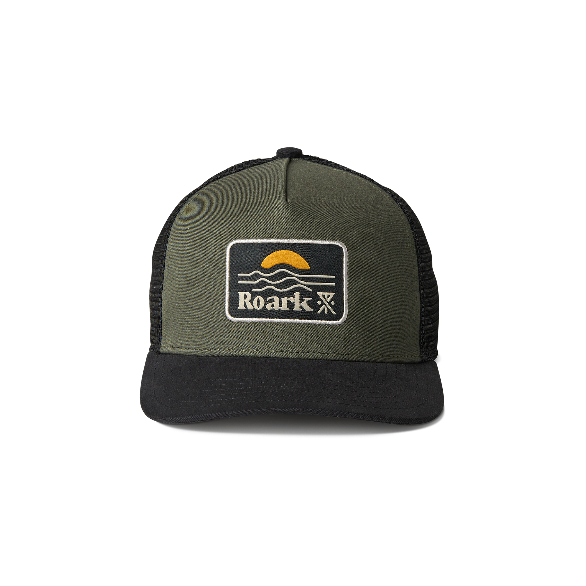Station Trucker Snapback Hat - Militär