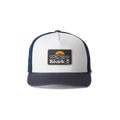 Station Trucker Snapback Hat - Weiß / Marine