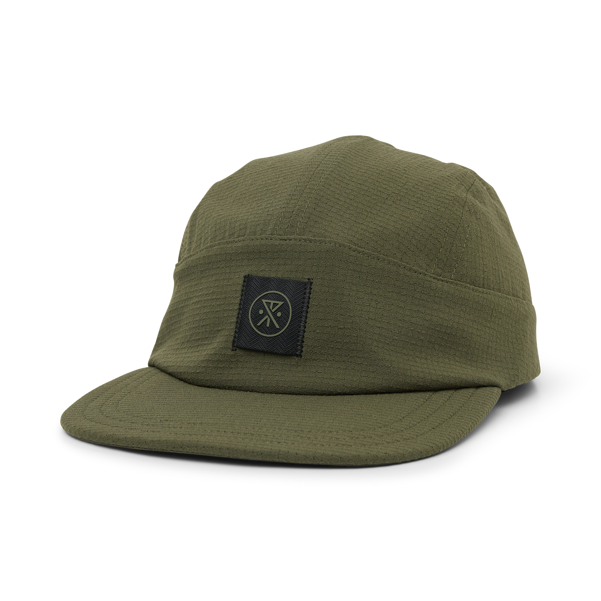 Run Bless Up Camper Strapback Hat - Militärisch