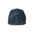 Run Bless Up Camper Strapback Hat - Marine Tie Die